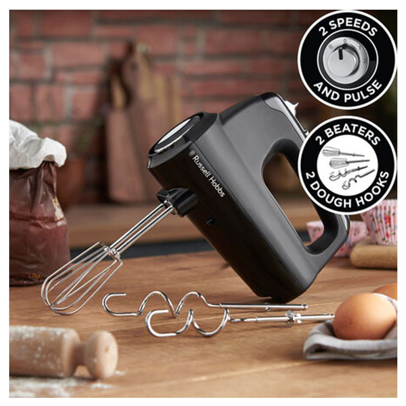 Batteur à main RUSSEL HOBBS Desire Matte Noir (24672-56)