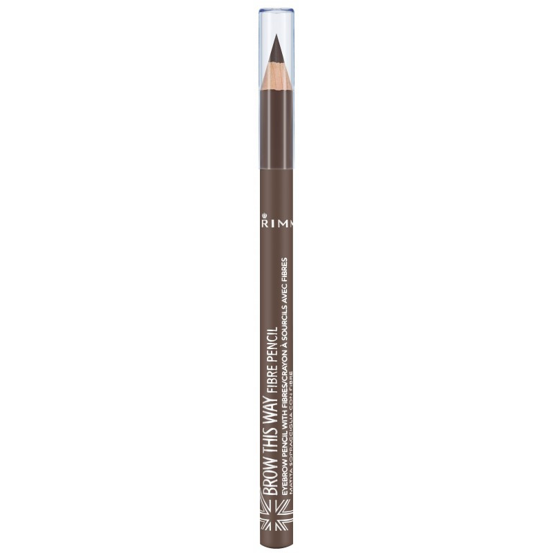 RIMMEL CRAYON SOURCILS  & EYELINER N°2 - MEDIUM BROWN