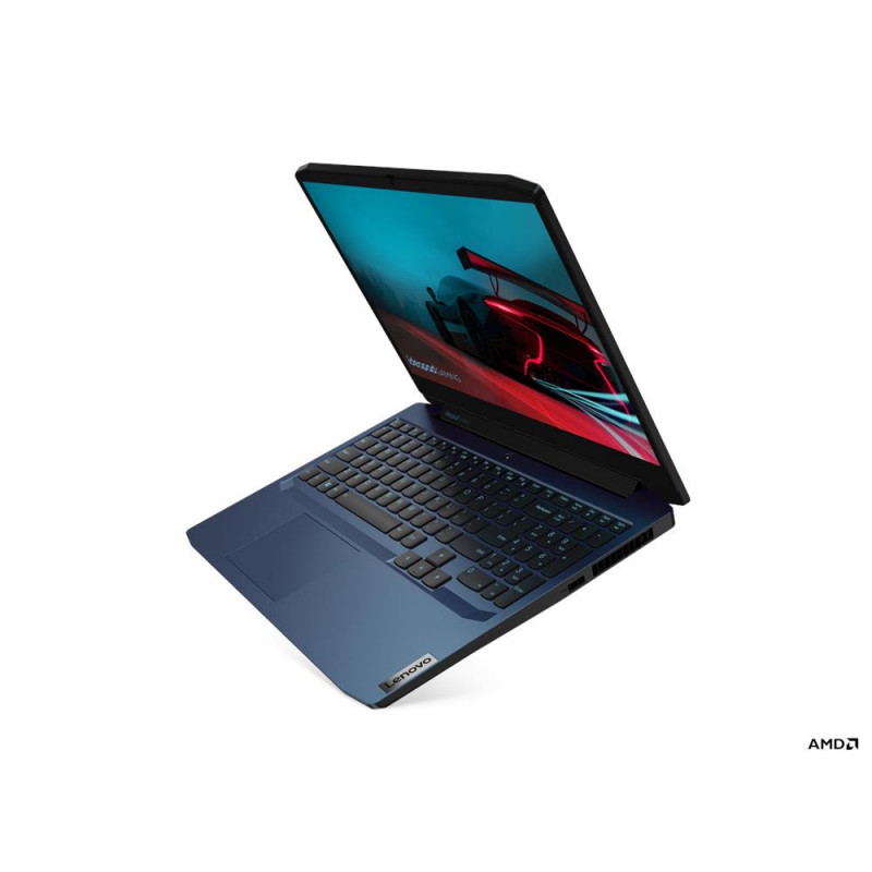 Pc Portable Gamer Lenovo IdeaPad Gaming 3 AMD Ryzen 7 16Go 512 Go GTX 1650 Ti 4 Go GDDR6 Bleu 82EY00H3FG