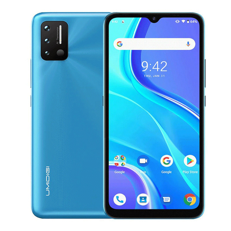 Smartphone UMIDIGI A7s 2/32Go - Bleu