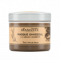 Masque Ghassoul diamanta Gommant et détoxifiant 200 gr