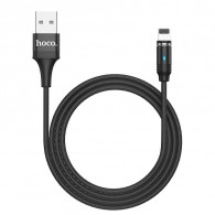 CÂBLE HOCO MAGNÉTIQUE USB VERS IPHONE U76 AVEC INDICATEUR 1,2M 2A CÂBLE HOCO MAGNÉTIQUE USB VERS IPHONE U76 AVEC INDICATEUR 1,2M 2A