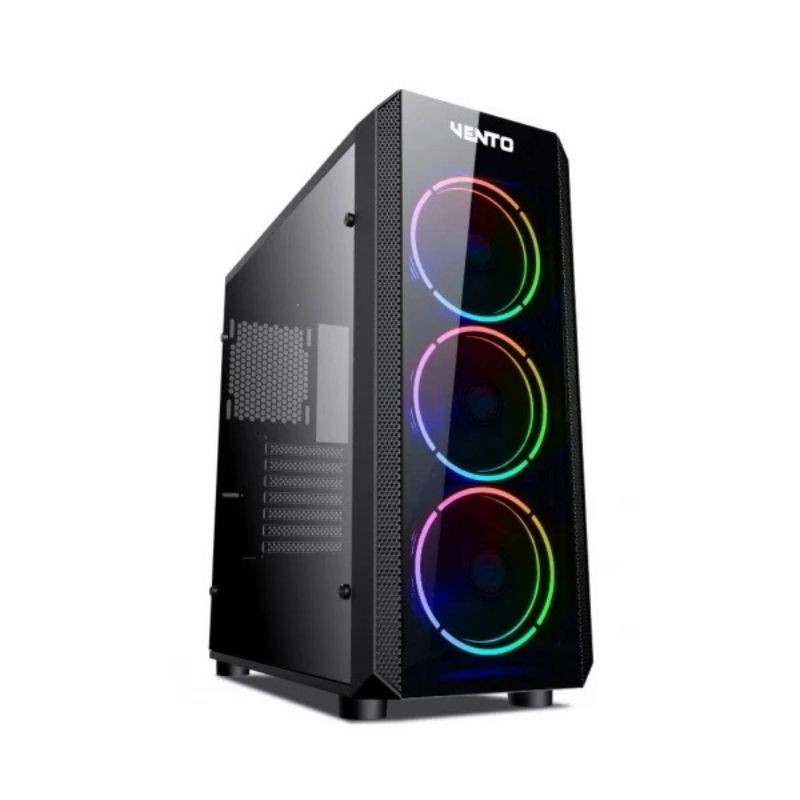 BOITIER FSP VENTO GLASS 3 VG04F + HYDRO 500W BRONZE +80 3 FAN ARGB BOITIER FSP VENTO GLASS 3 VG04F + HYDRO 500W BRONZE +80 3 FAN ARGB