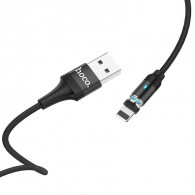 CÂBLE HOCO MAGNÉTIQUE USB VERS IPHONE U76 AVEC INDICATEUR 1,2M 2A CÂBLE HOCO MAGNÉTIQUE USB VERS IPHONE U76 AVEC INDICATEUR 1,2M 2A