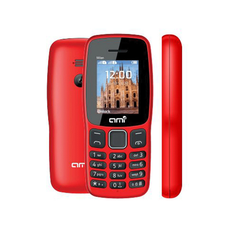 Téléphone portable Milan C11- Rouge