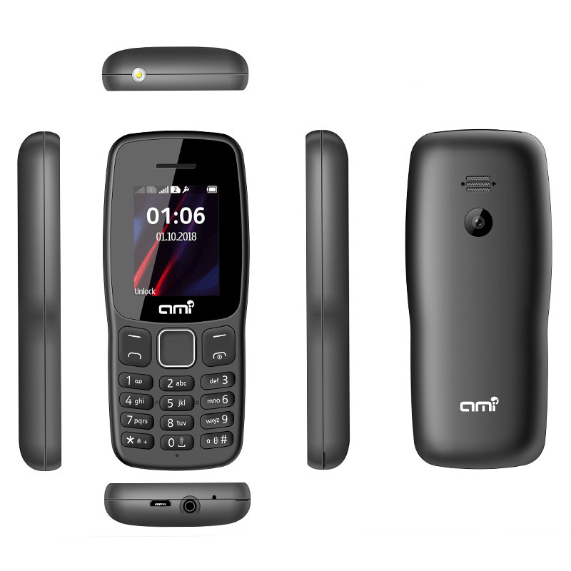 Téléphone portable Milan C11- Noir