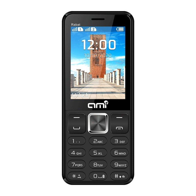 Téléphone portable ami F36 Rabat - Silver Téléphone portable ami F36 Rabat - Silver