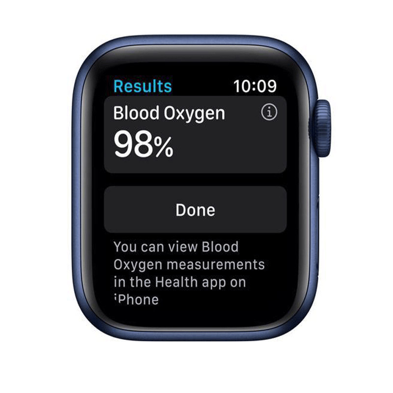 Montre intelligent Apple Watch Series 6 Bleu