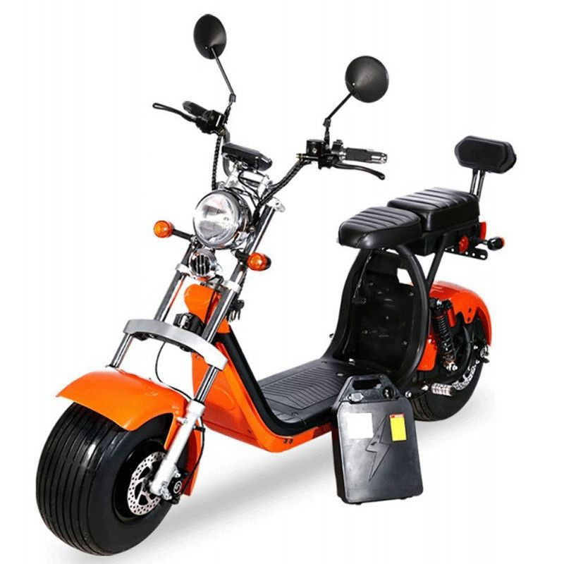 SCOOTER ELECTRIQUE ECOMOTO COCO 1500W  ORANGE
