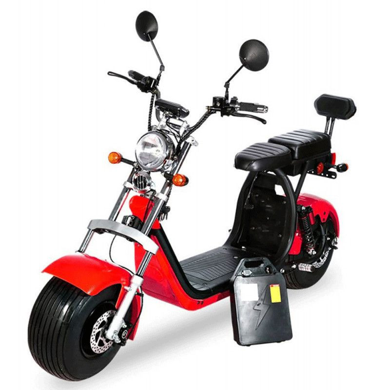 SCOOTER ELECTRIQUE ECOMOTO COCO 1500W ROUGE SCOOTER ELECTRIQUE ECOMOTO COCO 1500W ROUGE
