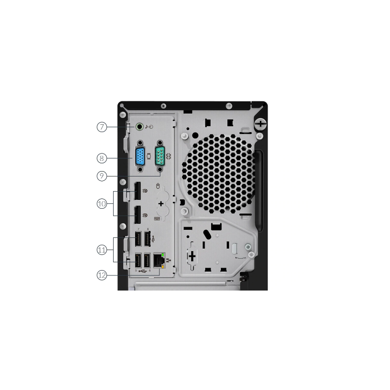 PC DE BUREAU LENOVO THINKCENTRE I5 8E GEN 4GO 1TO NOIR  10SQ0045FM