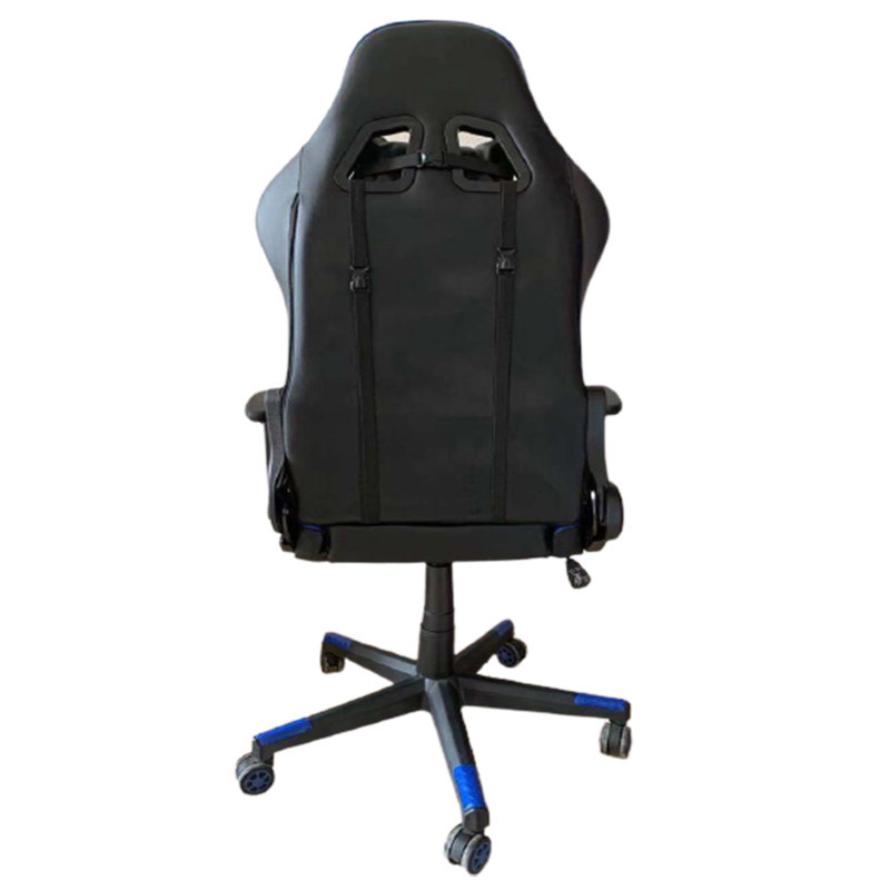 Chaise Pilote Gaming  Bleu