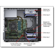 Serveur Lenovo ThinkSystem ST50 Xeon E-2124G 8Go 2To 7Y49A03XEA Serveur Lenovo ThinkSystem ST50 Xeon E-2124G 8Go 2To 7Y49A03XEA