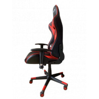 Chaise Pilote Gaming avec accoudoirs mobile - Rouge