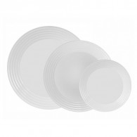 SERVICE A TABLE LUMINARC 18 PIÈCES HARENA - BLANC SERVICE A TABLE LUMINARC 18 PIÈCES HARENA - BLANC