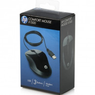 Souris Optique Filaire HP X1500 Noir ( H4K66AA) Souris Optique Filaire HP X1500 Noir ( H4K66AA)