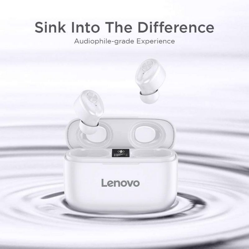 Ecouteurs Bluetooth Lenovo HT18 TWS Blanc