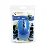 Souris Optique Sans Fil SBOX 6D Bleu WM-106BL
