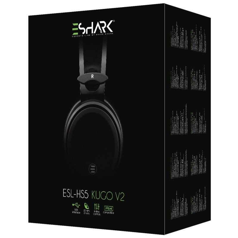 Micro Casque Gamer ESHARK ESL-HS4 Taiko Noir