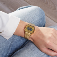Montre Unisex CASIO A168WG-9WDF - Gold Montre Unisex CASIO A168WG-9WDF - Gold