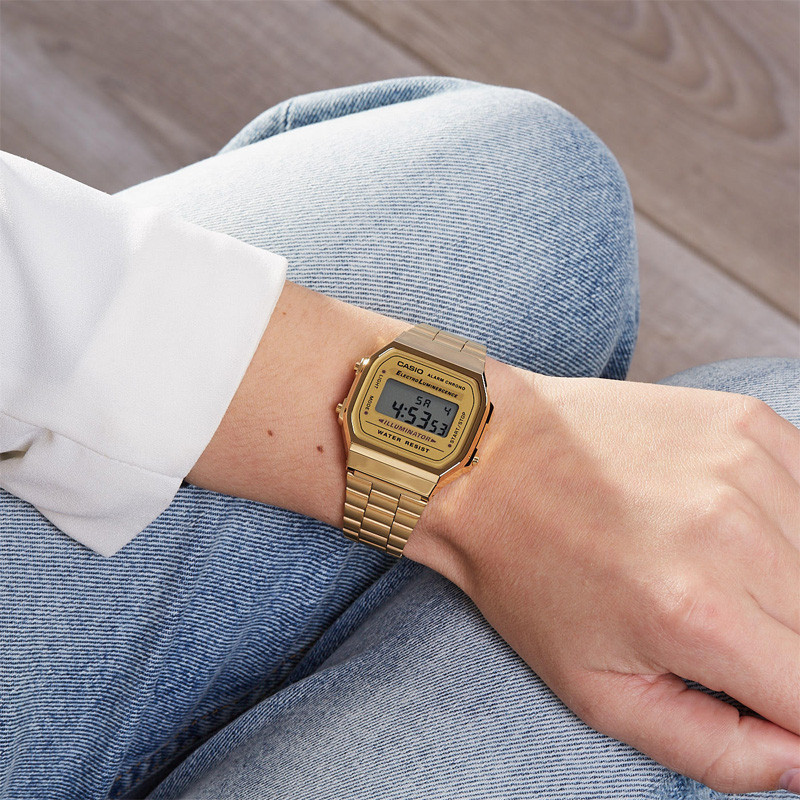 Montre Unisex CASIO A168WG-9WDF - Gold