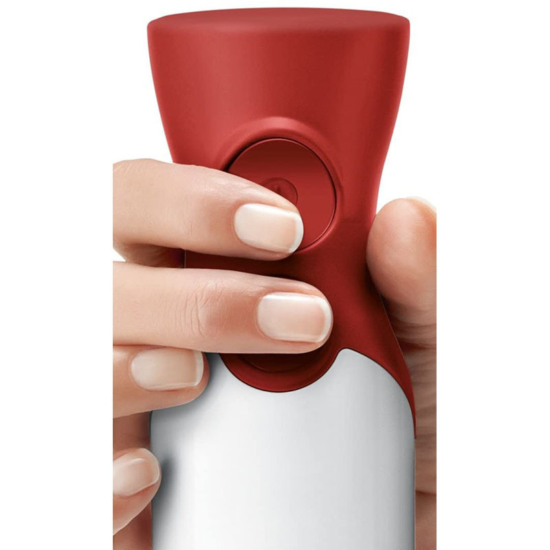 Mixeur Plongeant BOSCH 450W Blanc Et Rouge MSM64110