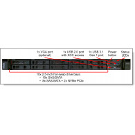 Serveur Lenovo ThinkSystem SR250 Xeon E-2224 16Go - 7Y51A07KEA