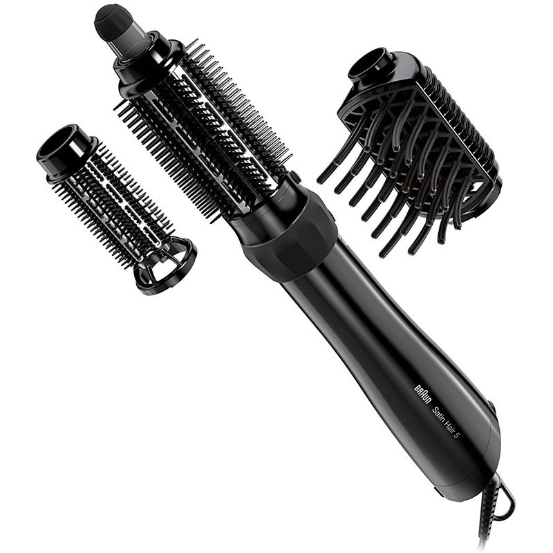 Brosse Soufflante Satin Hair 5 Braun 1000 W Noir AS530 Brosse Soufflante Satin Hair 5 Braun 1000 W Noir AS530