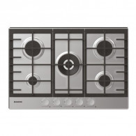 Plaque de cuisson 5 Feux en Acier Inoxydable
