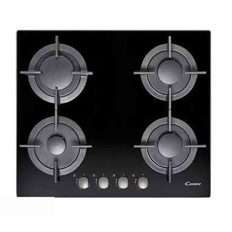 Plaque De Cuisson Candy 4 Feux Noir CVG64SPNX Plaque De Cuisson Candy 4 Feux Noir CVG64SPNX