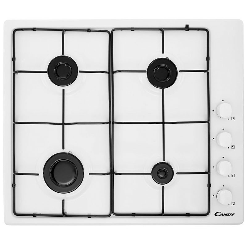 Plaque De Cuisson CANDY 4 Feux Blanc CHW6LWW