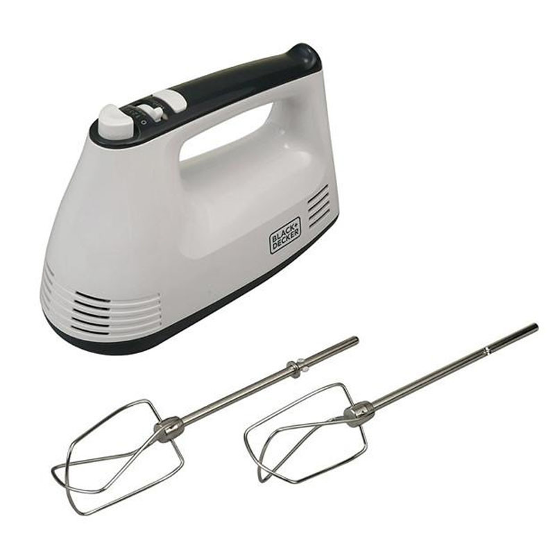 Batteur Sans Bol BLACK+DECKER 300 W Blanc Gris M350-B5