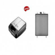 Appareil à Gaufres 4 Gaufres Sandwich Maker KIWI Silver KSM-2440