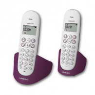 Téléphone sans fil  Logicom Vega 250 Duo - Aubergine