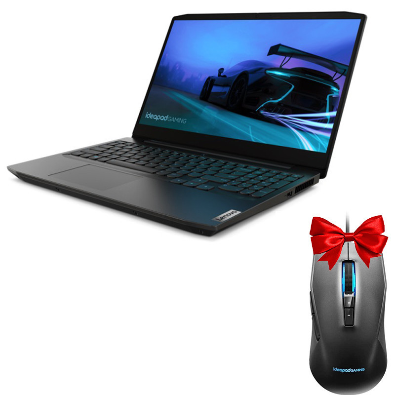 Pc Portable Gamer Lenovo IdeaPad Gaming 3 i5 10Gén 8 Go 512Go GTX 1650 Ti 4 Go GDDR6 - Noir (81Y4014NFG)