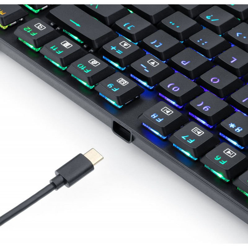 Clavier Gaming Mécanique Redragon  K607 APL RGB