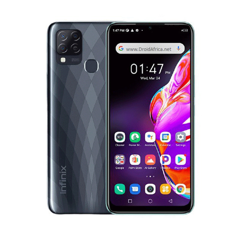 Smartphone Infinix Hot 10S 4Go 64Go Noir