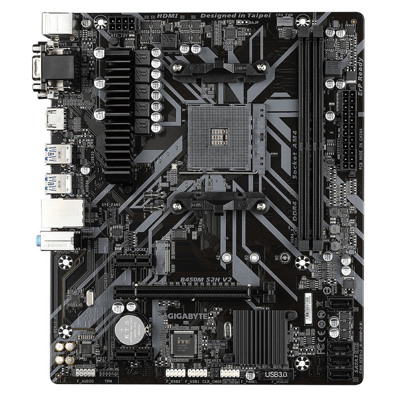 Carte Mère Gigabyte B450M S2H V2