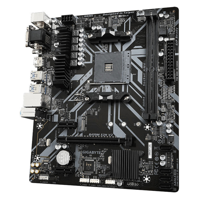 Carte Mère Gigabyte B450M S2H V2