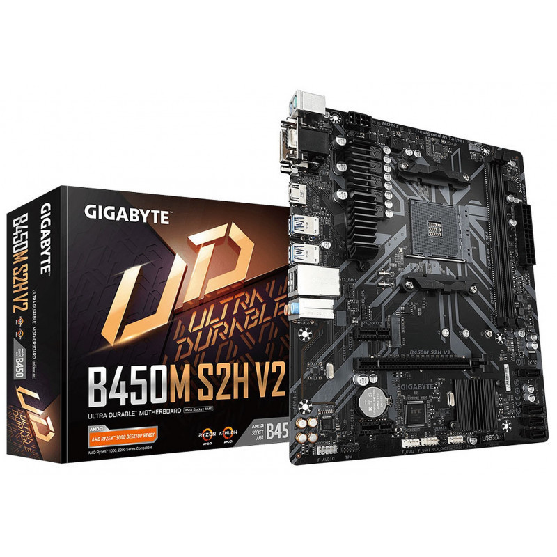 Carte Mère Gigabyte B450M S2H V2