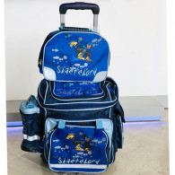 Pack Scolaire 5en1 Skateboard + Panier À Goûter + Chariot + Lunchbox + Trousse Pack Scolaire 5en1 Skateboard + Panier À Goûter + Chariot + Lunchbox + Trousse