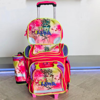 Pack Scolaire 5en1 Lady + Panier À Goûter + Chariot + Lunchbox + Trousse Pack Scolaire 5en1 Lady + Panier À Goûter + Chariot + Lunchbox + Trousse
