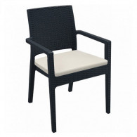 Chaise de Jardin La Marquise - Noir
