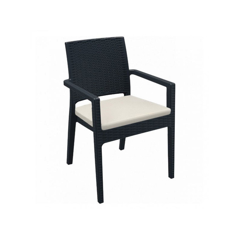 Chaise de Jardin La Marquise - Noir