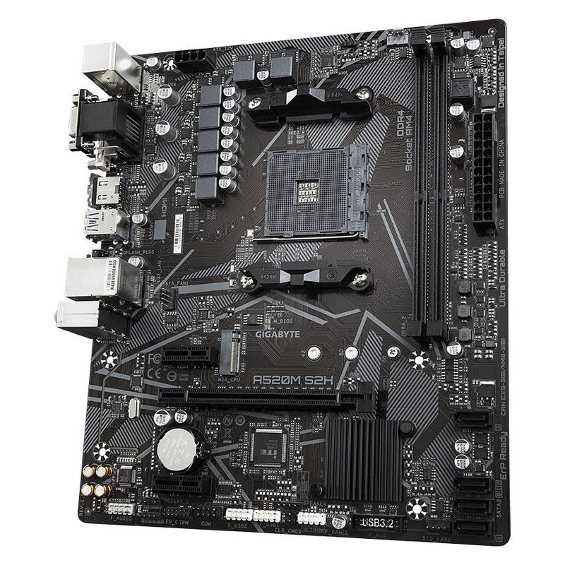 Carte Mère Gigabyte AMD A520M S2H SOCKET AM4