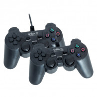 Double Manette De Jeux USB  Avec Analog (JNP-704)