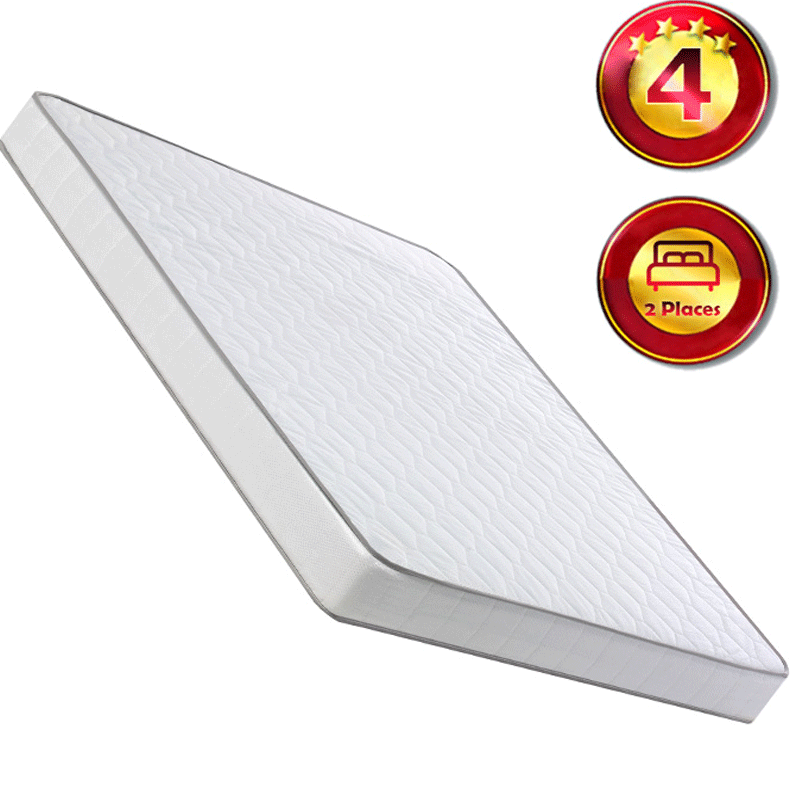 Matelas à Ressorts 2 Places 4 Etoiles 200/180