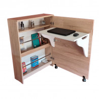 Bureau Pliable Compact Économiseur D’espace 2 En 1 Bureau Pliable Compact Économiseur D’espace 2 En 1