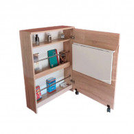Bureau Pliable Compact Économiseur D’espace 2 En 1 Bureau Pliable Compact Économiseur D’espace 2 En 1