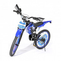 Bicyclette Moto-Cross Pour Enfant - Bleu Bicyclette Moto-Cross Pour Enfant - Bleu
